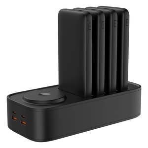 REVOLUTION - Pomoćna stanica sa baterijama 4 x 10.000 mAh, 65W, sa magnetom