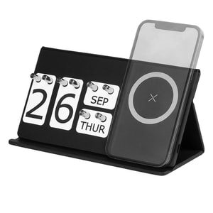 INTEGRAL - Večiti stoni kalendar i bežični punjač, 15W, sa magnetom