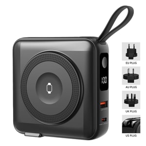 BARACUDA 2 10PD - Univerzalni putni punjač / pomoćna baterija, 10.000 mAh, PD 20W, sa magnetom