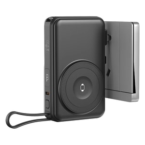 EDISON 10PD 35W - Univerzalni putni punjač / pomoćna baterija, 10.000 mAh, 35W sa magnetom i kablom na izvlačenje