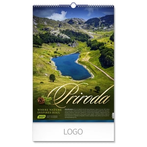 PRIRODA 01 - Zidni kalendar: 7 listova, dvomesečni