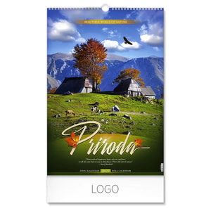 PRIRODA 02 - Zidni kalendar: 7 listova, dvomesečni