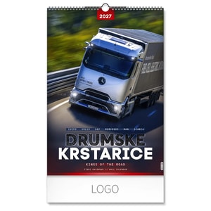 DRUMSKE KRSTARICE - Zidni kalendar: 7 listova, dvomesečni