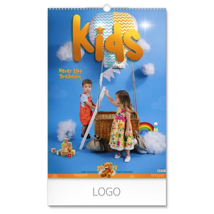 KIDS - Zidni kalendar: 7 listova, dvomesečni