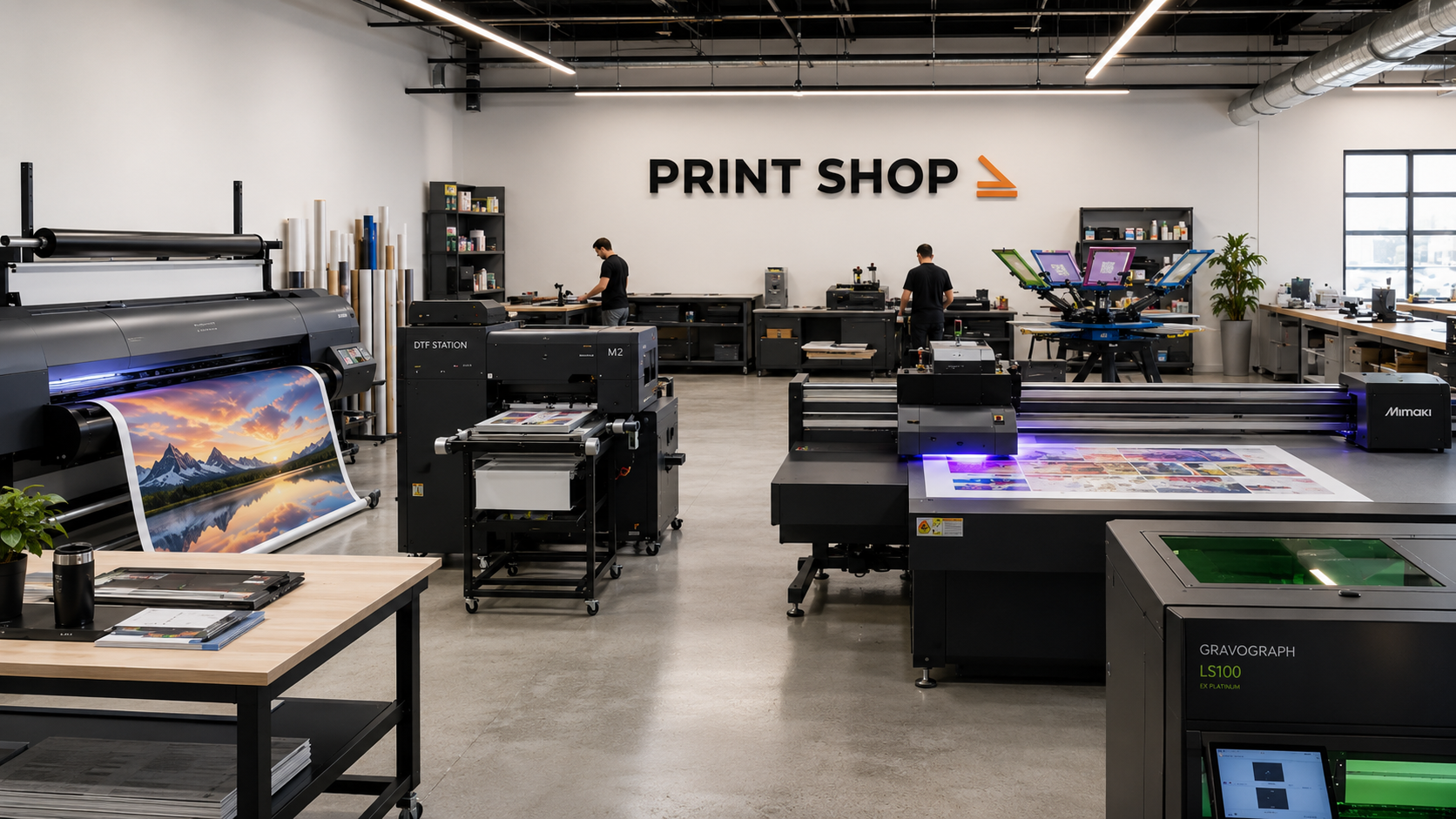 Štamparija Print Shop — produkcija i brendiranje reklamnog materijala